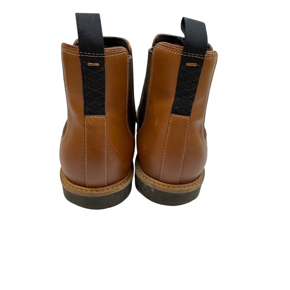 Cole Haan Grand OS Mens 11 M British Tan Leather Chelsea Boots C37590 Lug Sole - Picture 3 of 7